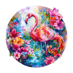 Read more about the article Wooden Jigsaw Puzzle – Charming flamingo 66d399db74008