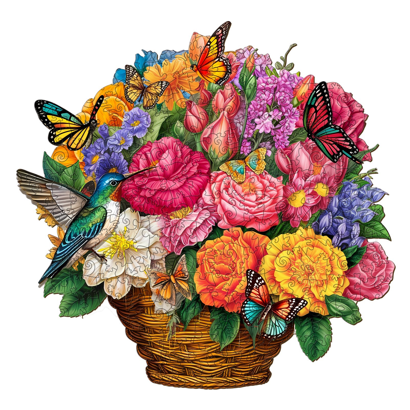 You are currently viewing Wooden Jigsaw Puzzle-Flower Basket 66d176ee0e8c0