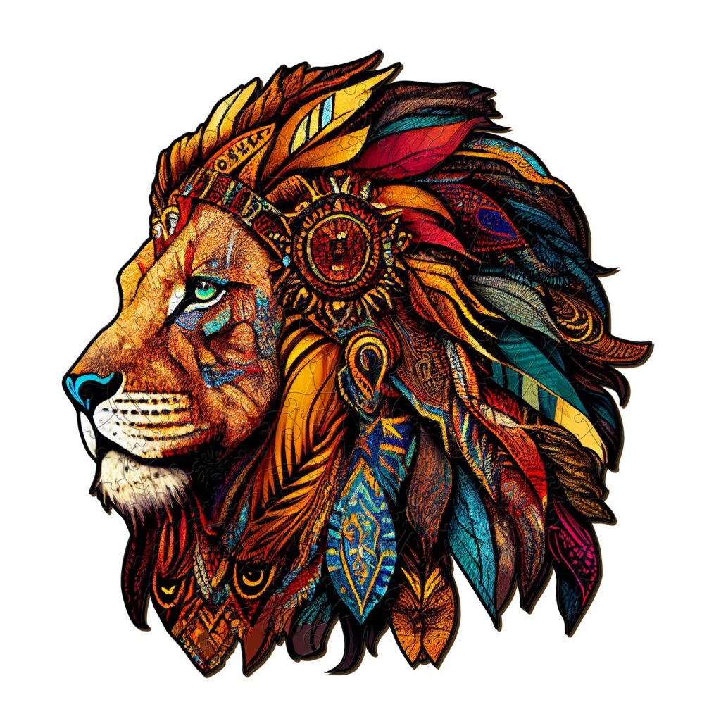 Wooden Jigsaw Puzzle-Lion King 66d1f2b5031f8