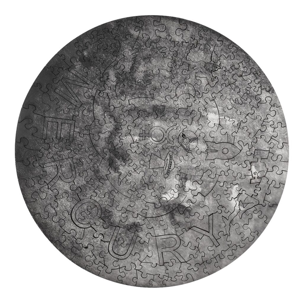 Wooden Jigsaw Puzzle-MERCURY 66d0b365c8a02