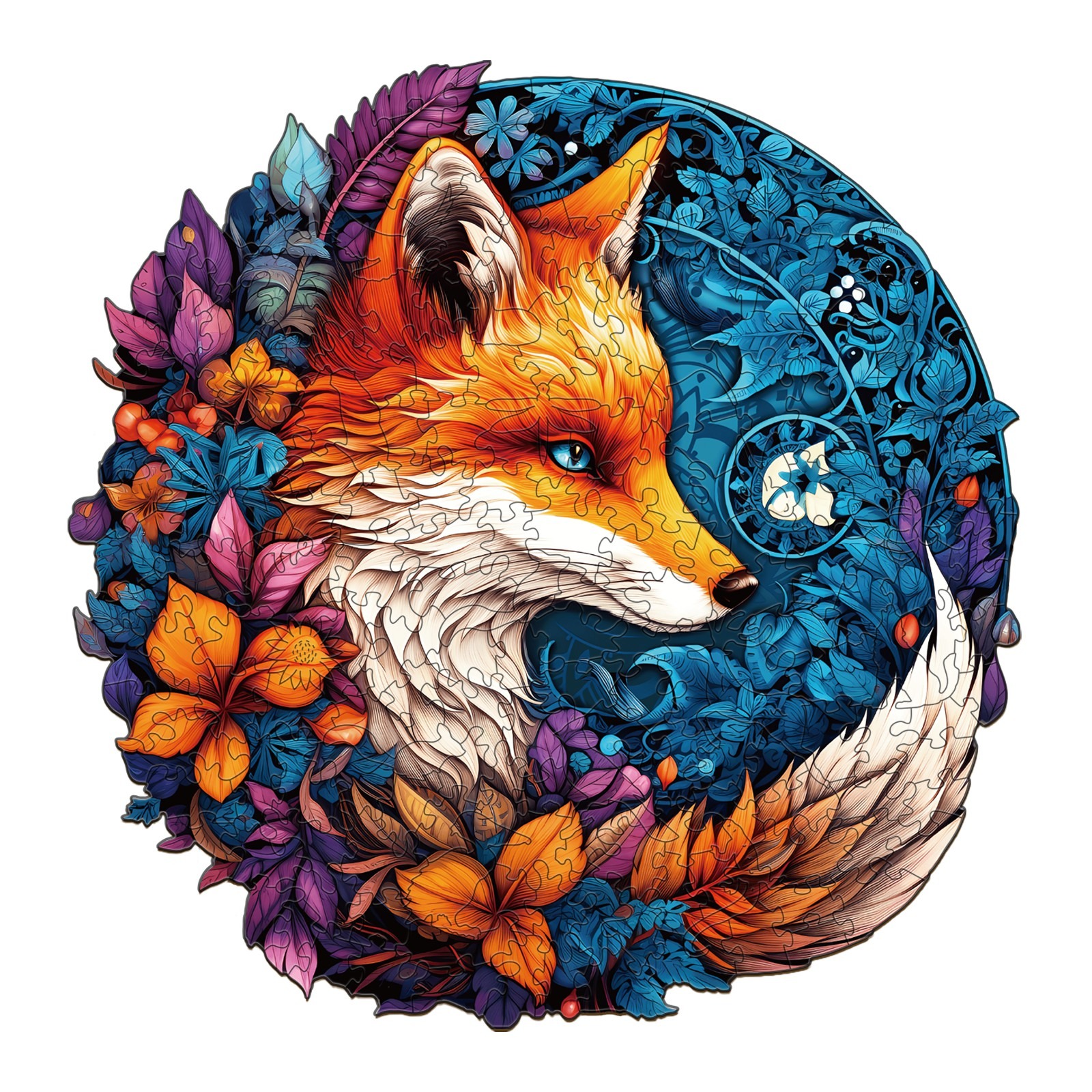 You are currently viewing Wooden Jigsaw Puzzle-Mysterious Fox 66cfbb7fd7c1a