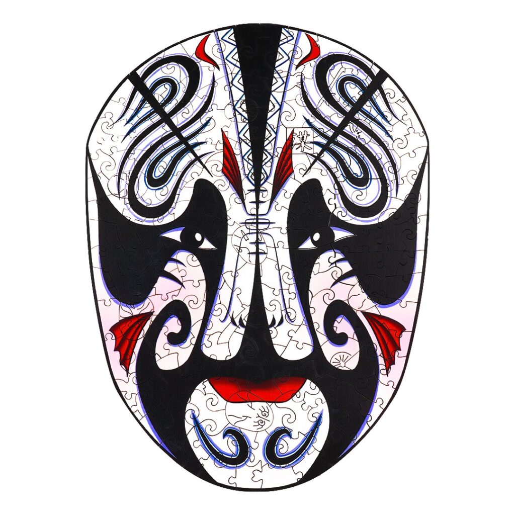 Wooden Jigsaw Puzzle- OPERA MASK ADVISER 66d10fc447889