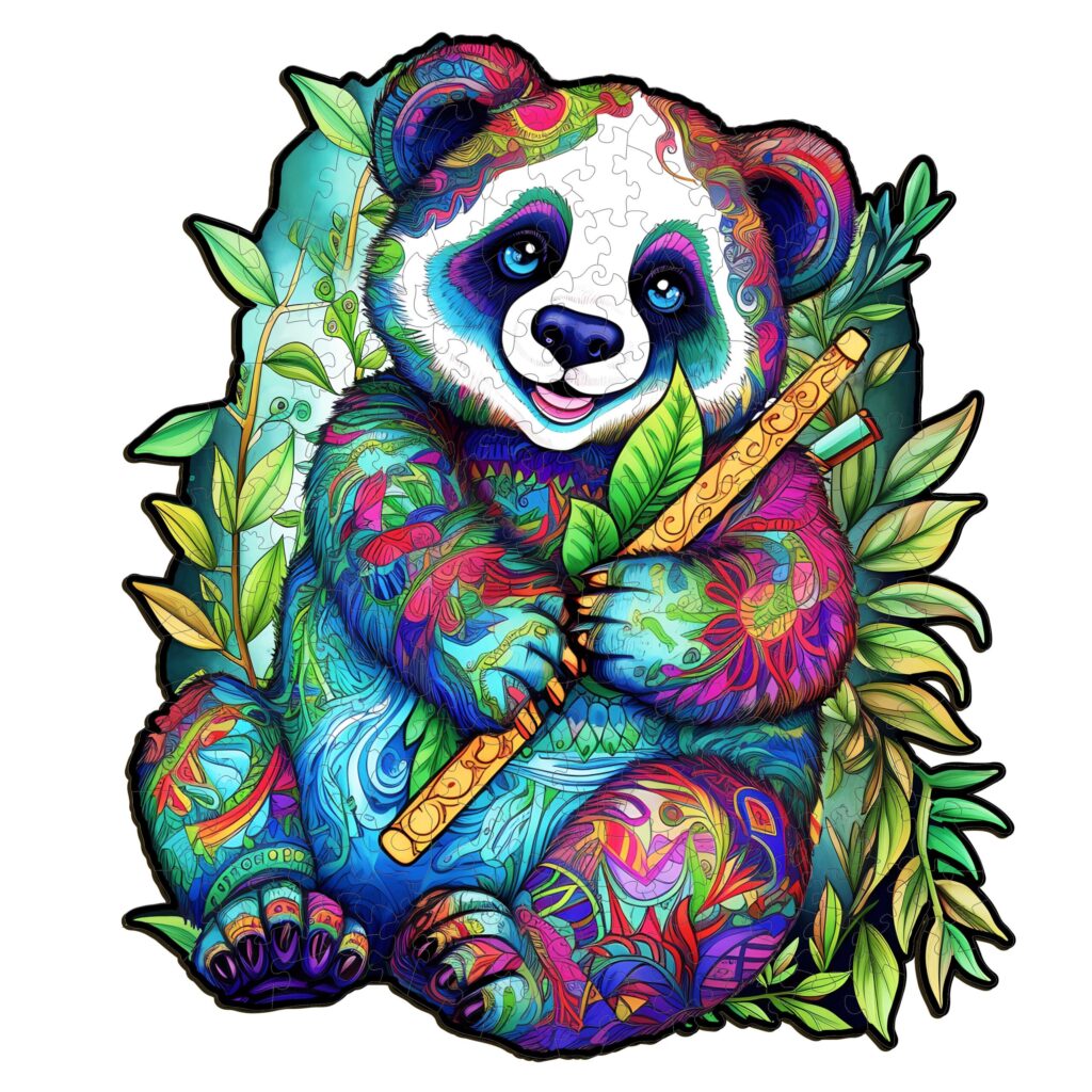 Wooden Jigsaw Puzzle-Panda 2 66d2ff221cdf6