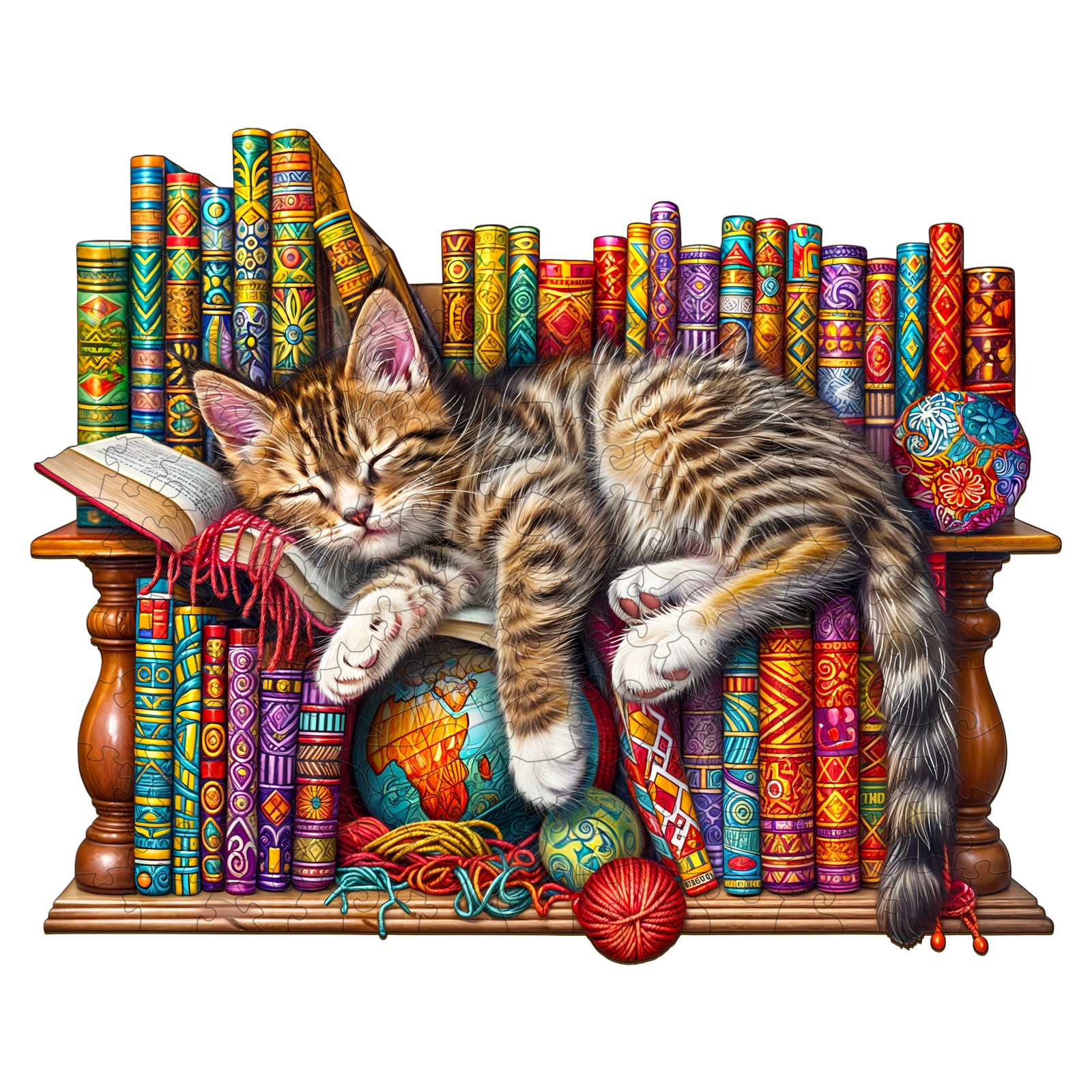 You are currently viewing Wooden Jigsaw Puzzle – Sleepy Cat 66d0609d1629e