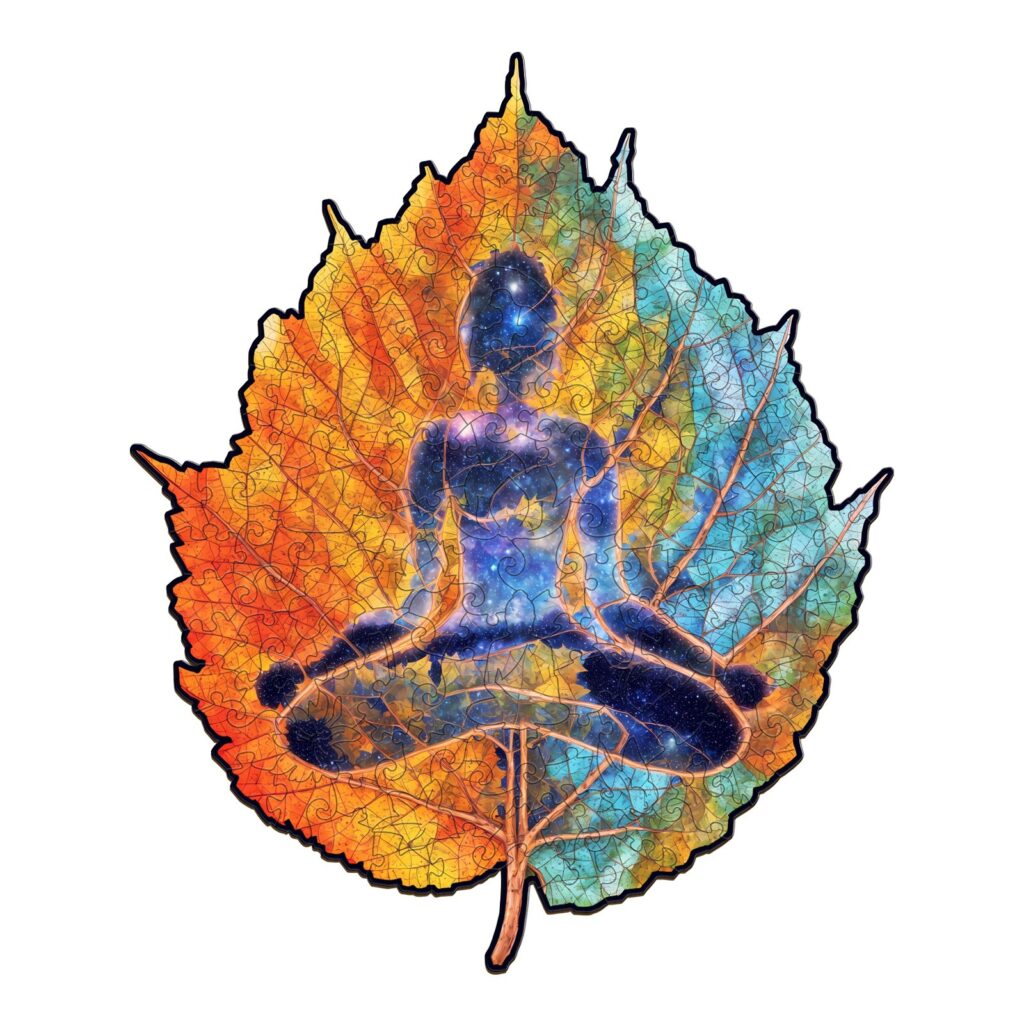 Wooden Jigsaw Puzzle-Starry Sky Meditation 66d0417dbd317