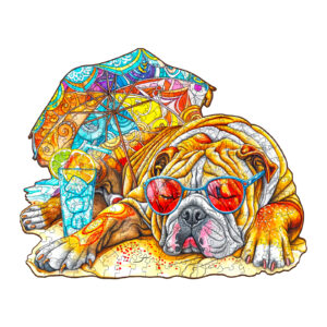 Read more about the article Wooden Jigsaw Puzzle-Summer Bulldog 2 66cf68ece48c4