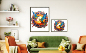 Read more about the article Transform Your Space: The Artistic Appeal of Hummingbird Wooden Puzzles as Wall Art 66d82b0fcf9f3