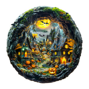 Read more about the article Wooden Jigsaw Puzzle-3D Halloween Night 66e916d687c58