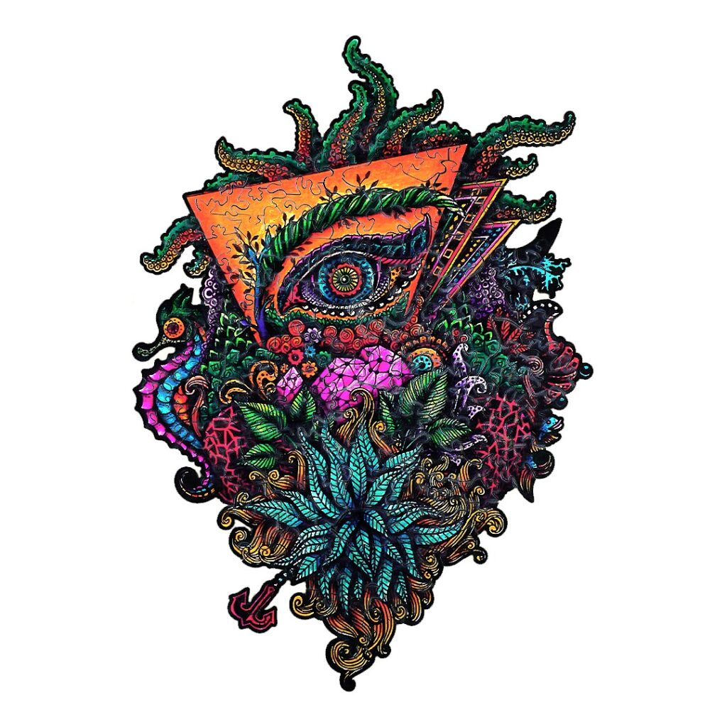 Wooden Jigsaw Puzzle-ALMIGHTY EYE 66e3f9061f921