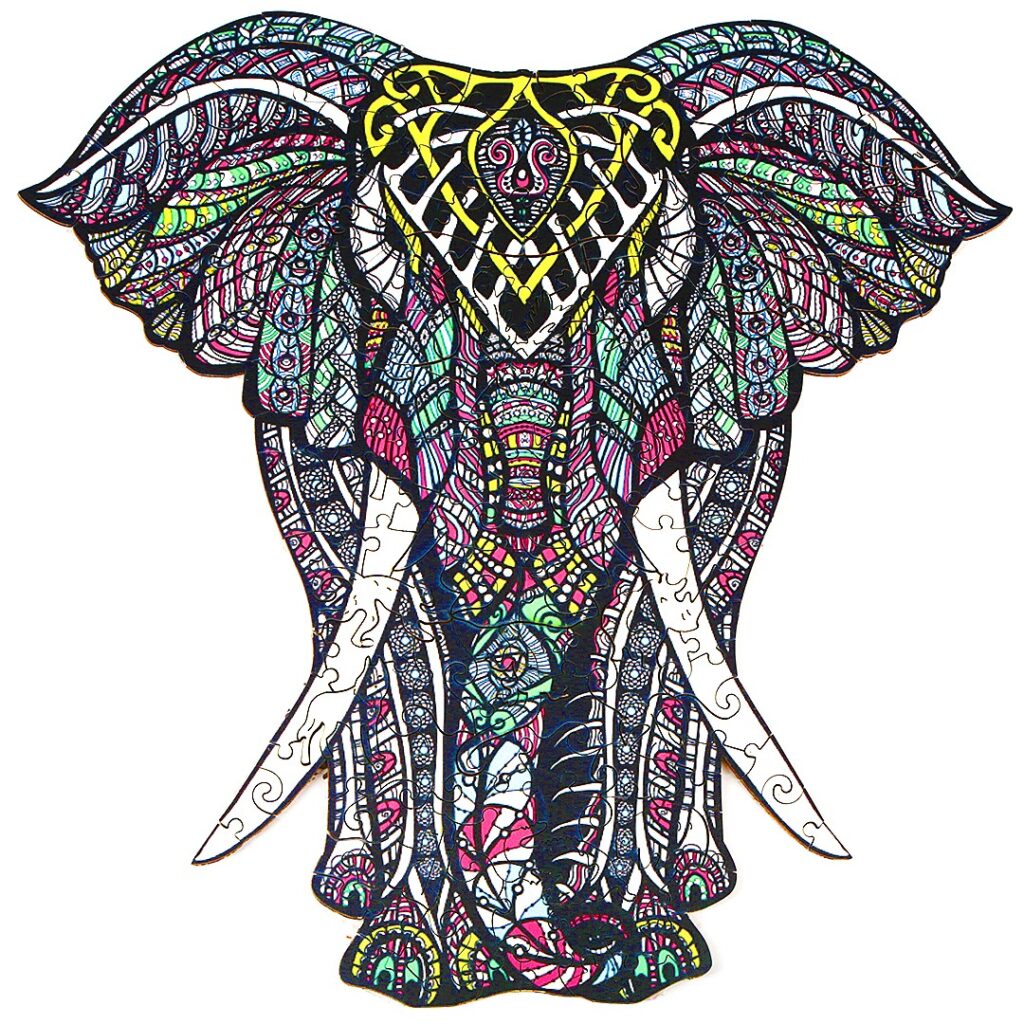 Wooden Jigsaw Puzzle-ANCIENT MAMMOTH 66e7c29a2728d