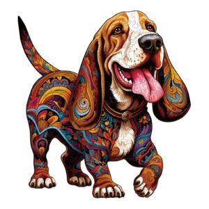 Read more about the article Wooden Jigsaw Puzzle- basset hound 1 66e7132146241