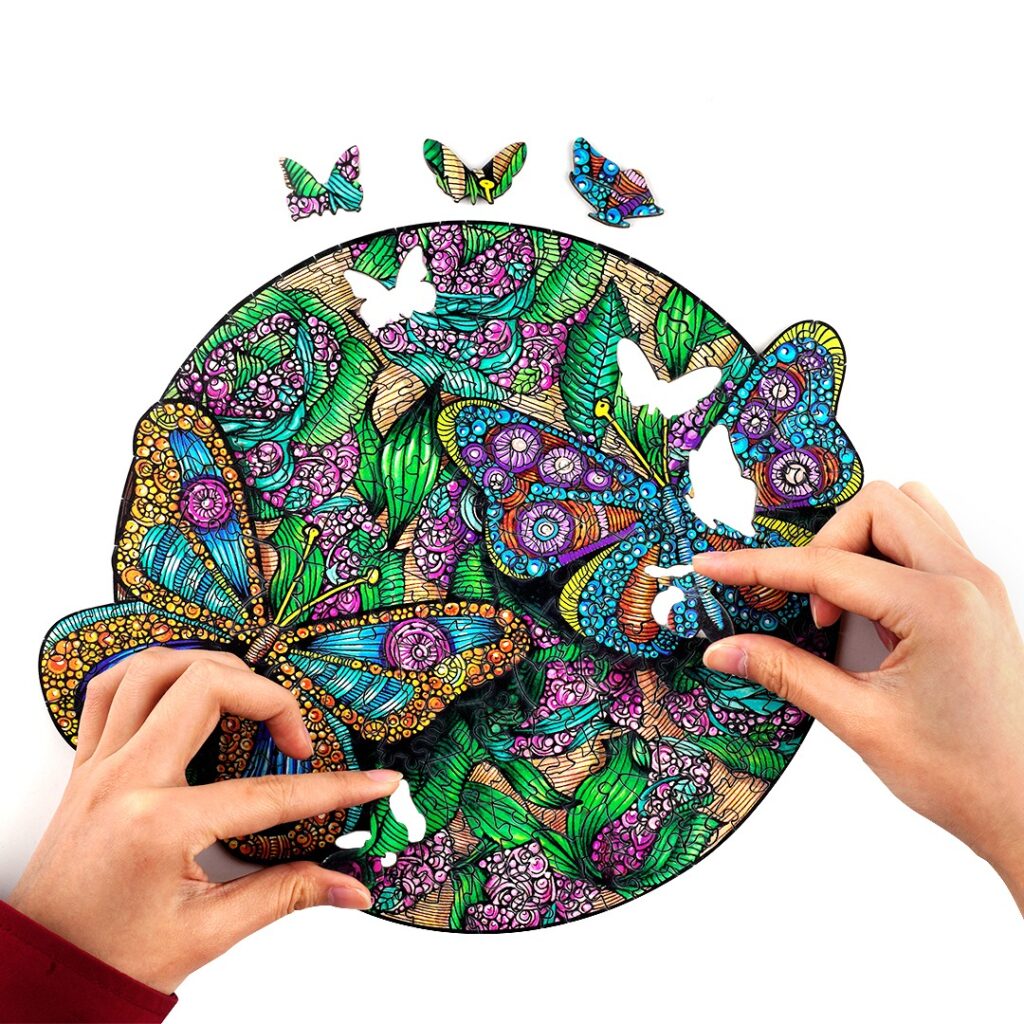 Butterfly Wooden Jigsaw Puzzles 66e2b76a0af61