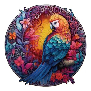 Read more about the article Wooden Jigsaw Puzzle-Beautiful Parrot 66e2d86a7d8d6