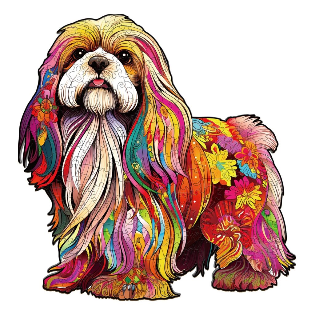 Wooden Jigsaw Puzzle-Beautiful Shih Tzu 2 66e08c7a0908b