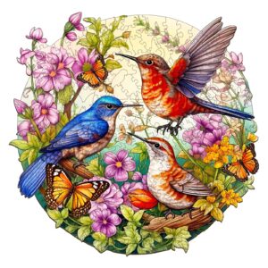 Read more about the article Wooden Jigsaw Puzzle-Birds and Butterflies 66df04b05c128