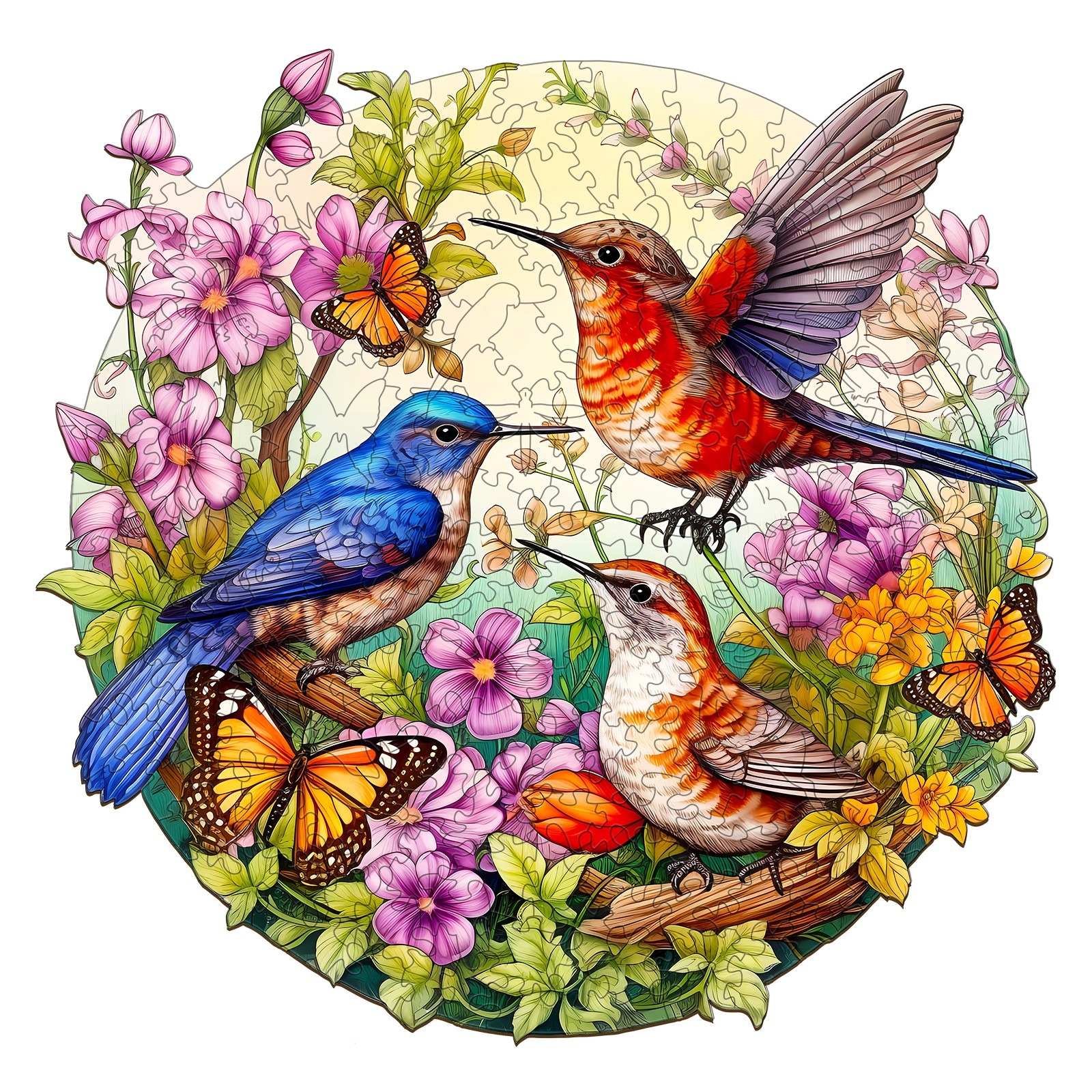 You are currently viewing Wooden Jigsaw Puzzle-Birds and Butterflies 66df04b05c128