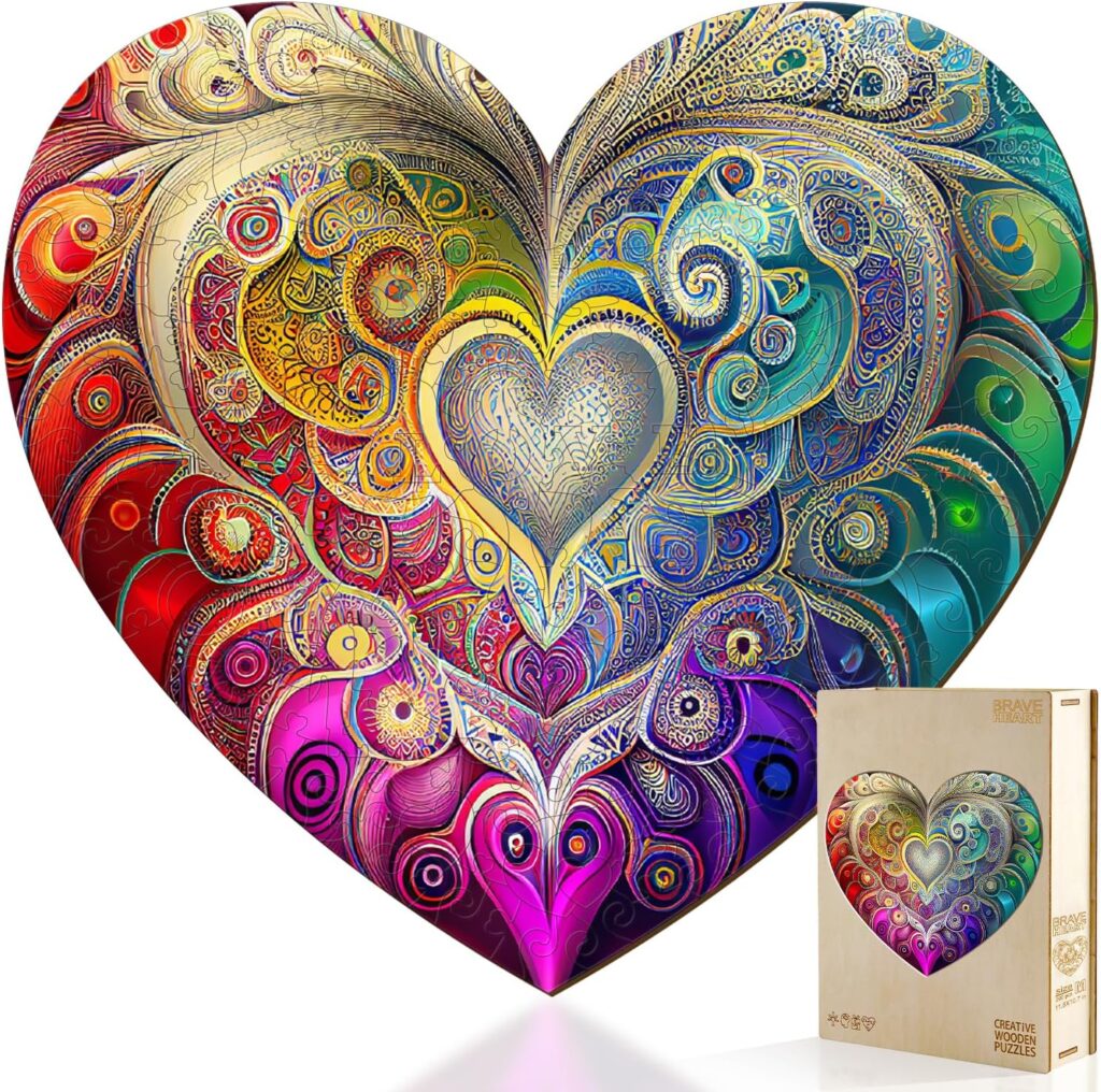 Wooden Jigsaw Puzzle-Brave Heart 66e7adea12851