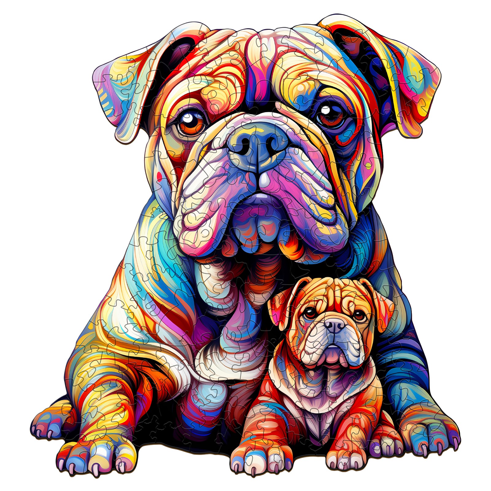 Read more about the article Wooden Jigsaw Puzzle – Bulldog Family 2 66d937b7907f6