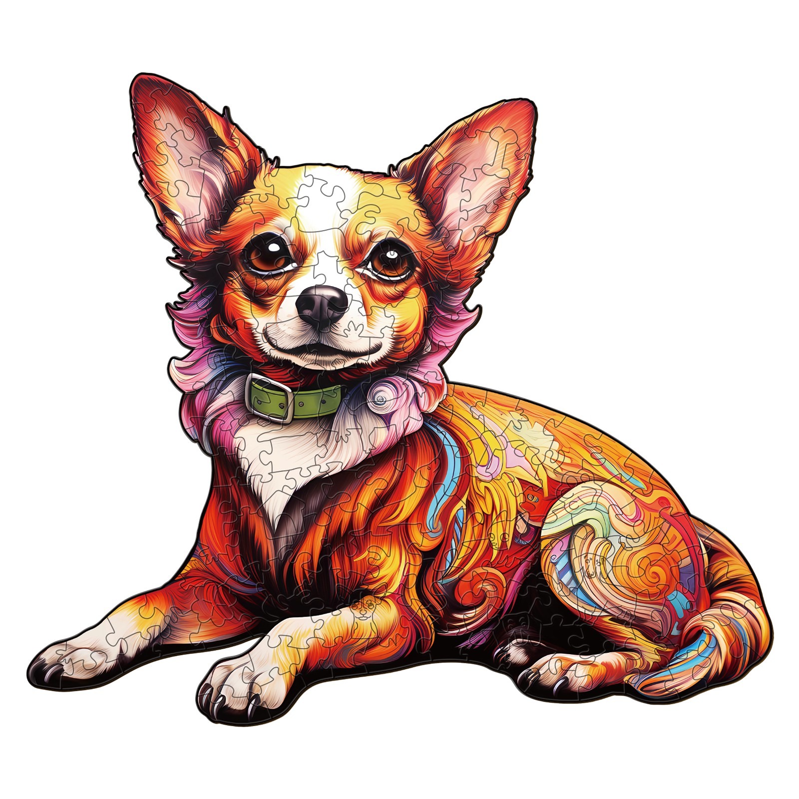 Read more about the article Wooden Jigsaw Puzzle-Charming Chihuahua 66e50f8d5e589