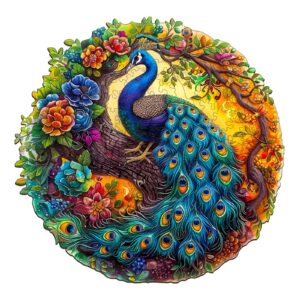 Read more about the article Wooden Jigsaw Puzzle-Charming Peacock 2 66eb6ced906c9