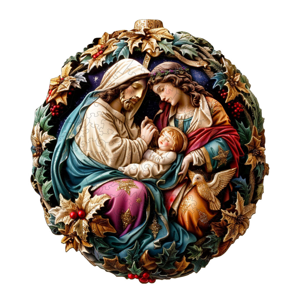 Wooden Jigsaw Puzzle-Children of the Dawn 66ee724173df6