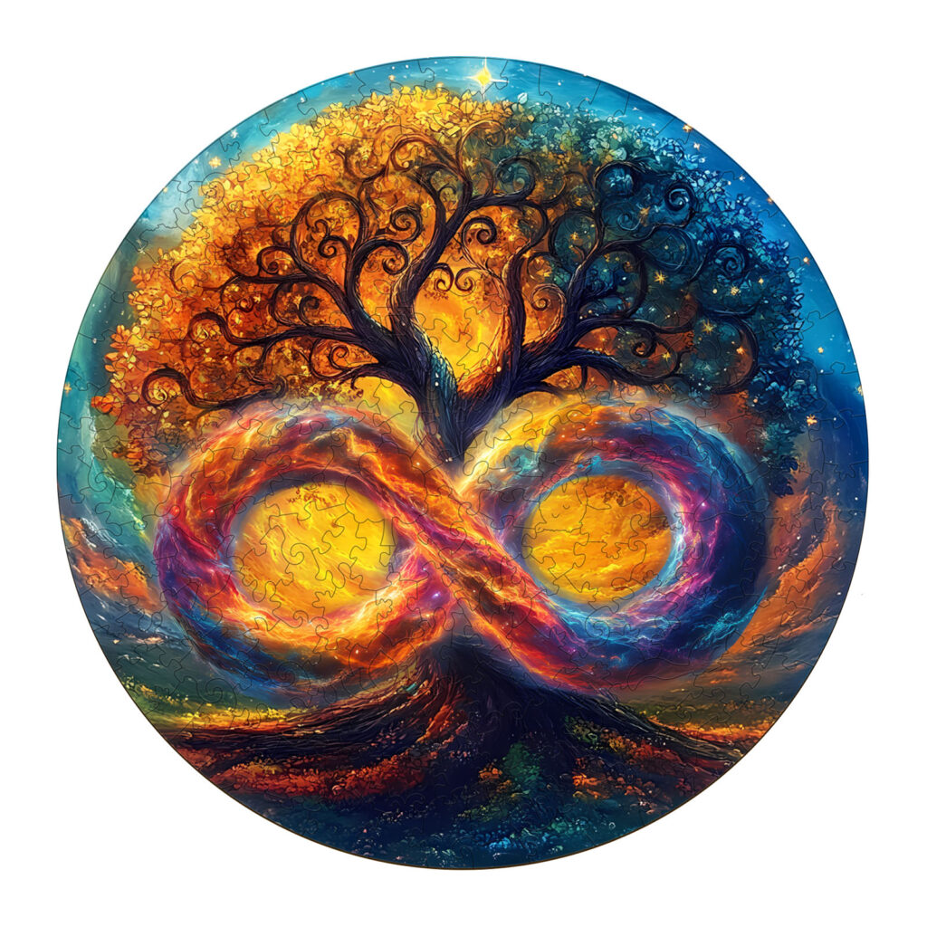 Wooden Jigsaw Puzzle-The Infinite Tree of Life 66ec6461a2a1e