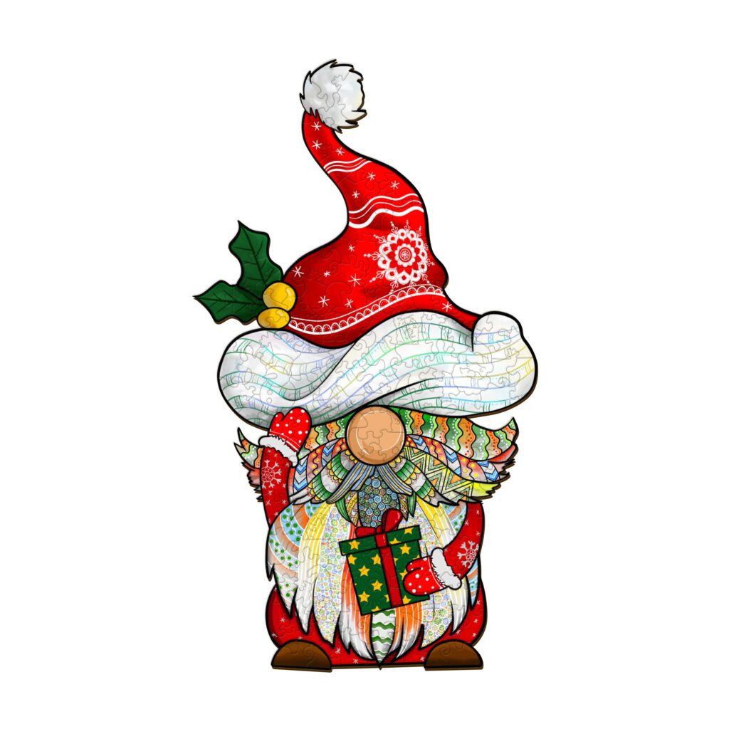 Wooden Jigsaw Puzzle-CHRISTMAS GOBLIN 66dca42cb949b