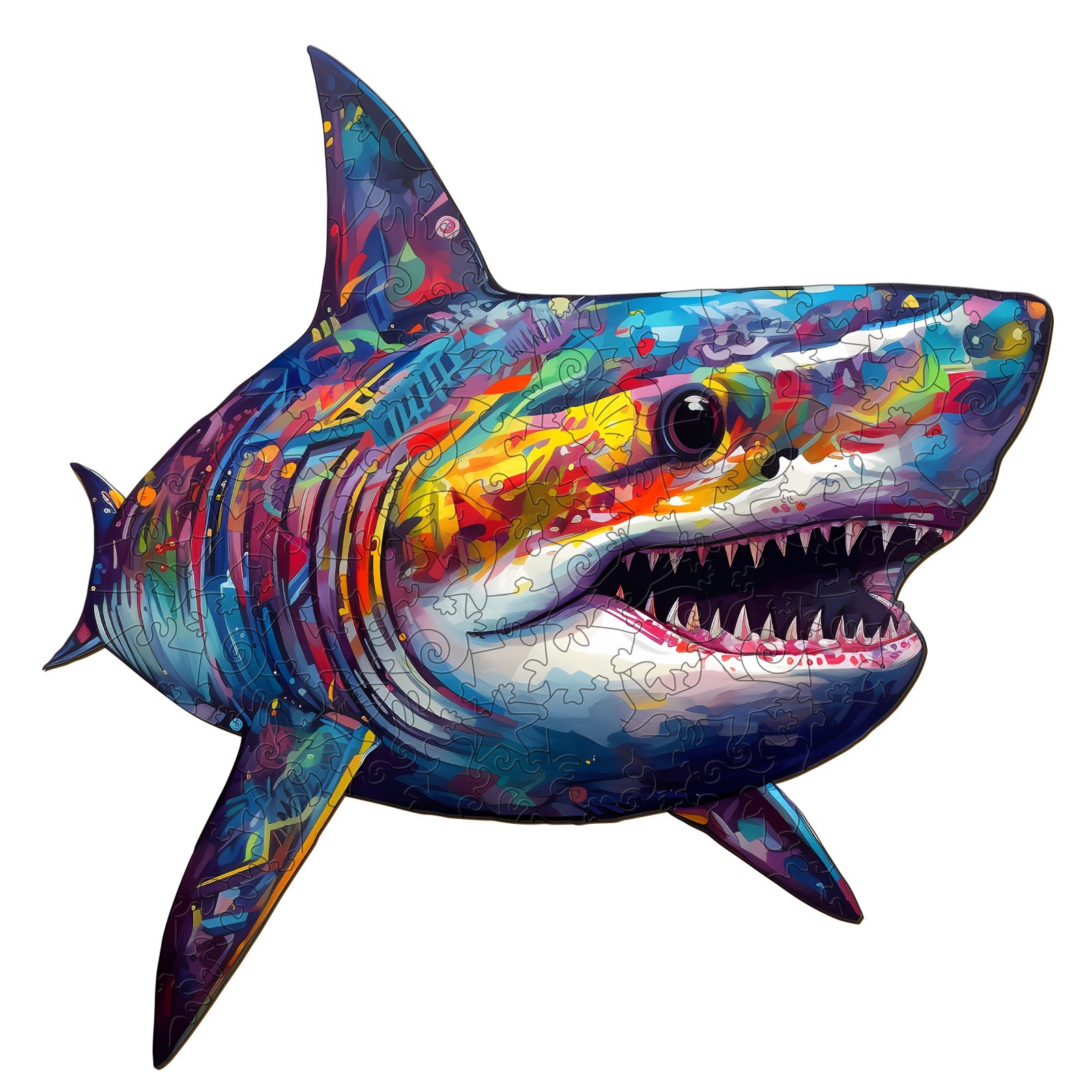 You are currently viewing Wooden Jigsaw Puzzle-Colored Shark 66d960ecaf24c