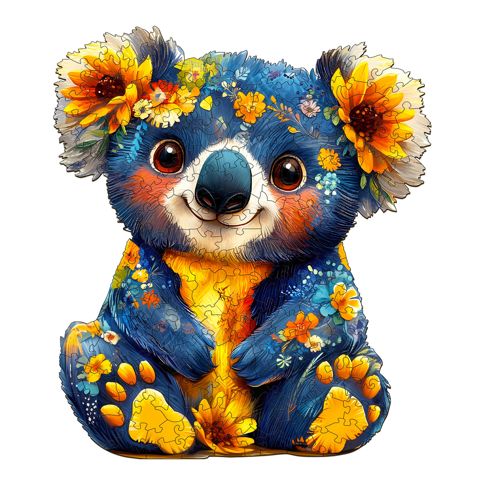 You are currently viewing Wooden Jigsaw Puzzle – Colorful Koala 66ef21af793be