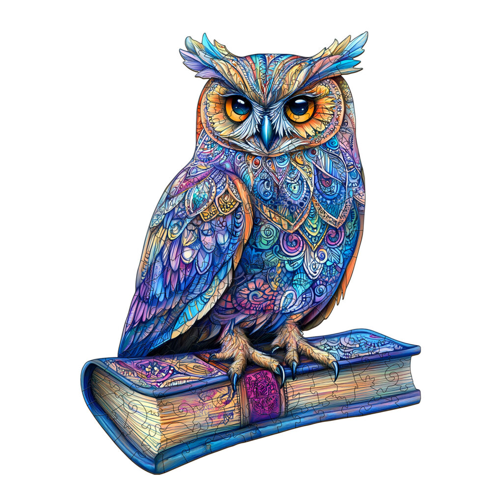 Wooden Jigsaw Puzzle – Elegant Owl 66eea5f8d85c5