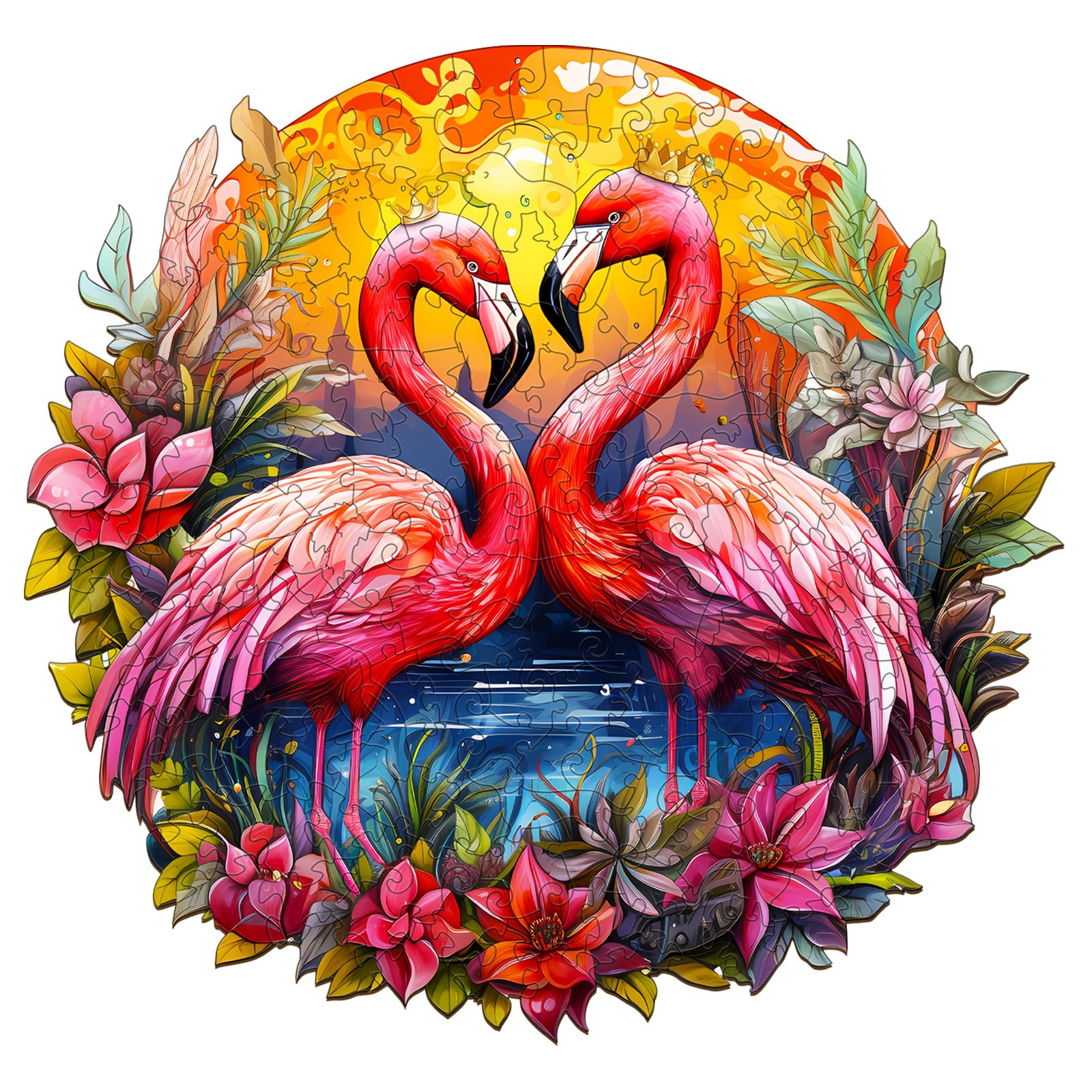 Read more about the article Wooden Jigsaw Puzzle-Crowned Flamingo 66e890b7d79a3