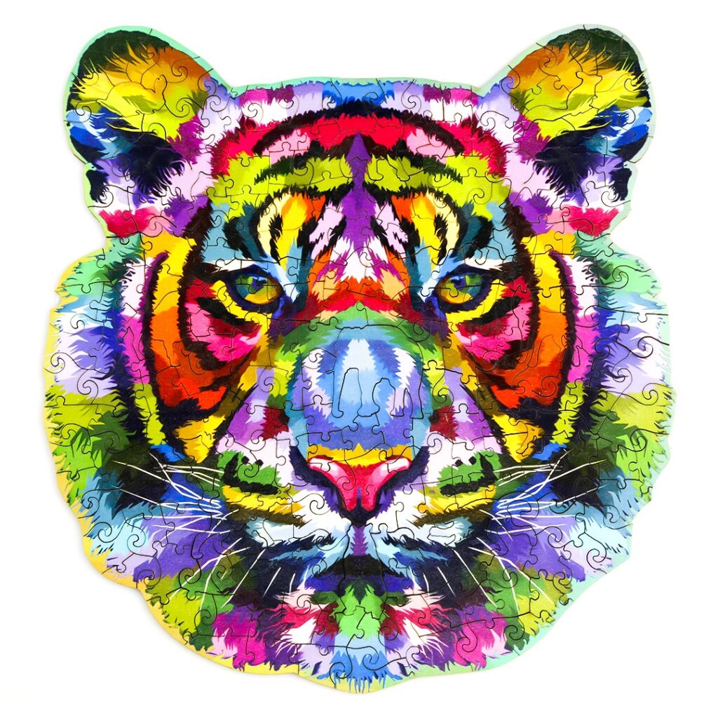 Wooden Jigsaw Puzzle-DAZZLE COLOUR THE TIGER 66e1a2ed83802