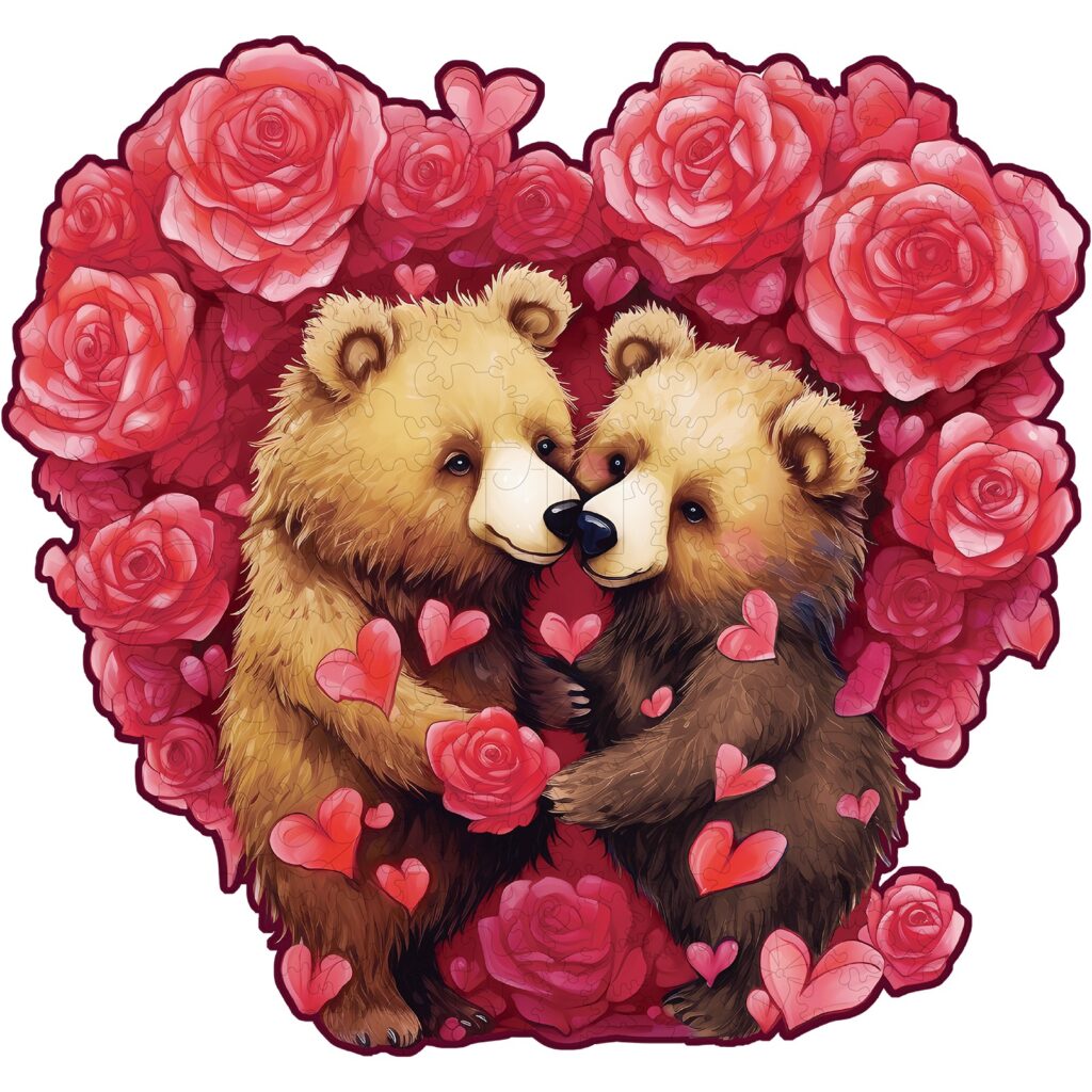 Wooden Jigsaw Puzzle-Eternal Embrace 66df2dcc6e308