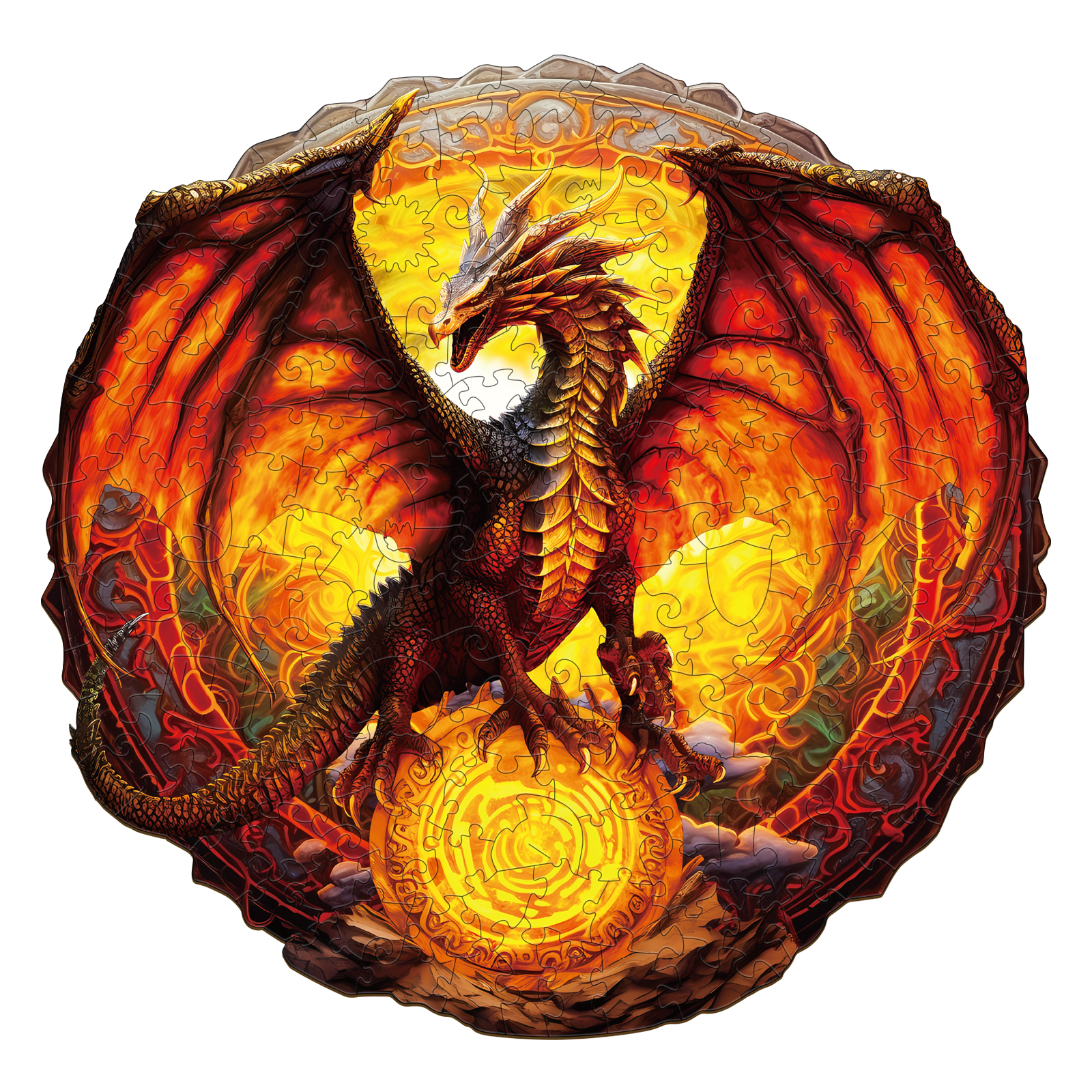 You are currently viewing Wooden Jigsaw Puzzle – Fiery Dragon 66ec267de0d5a