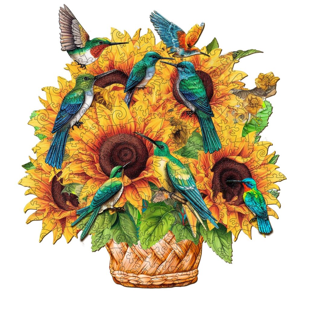 Wooden Jigsaw Puzzle-Flower Basket 3 66df4cd6213a4