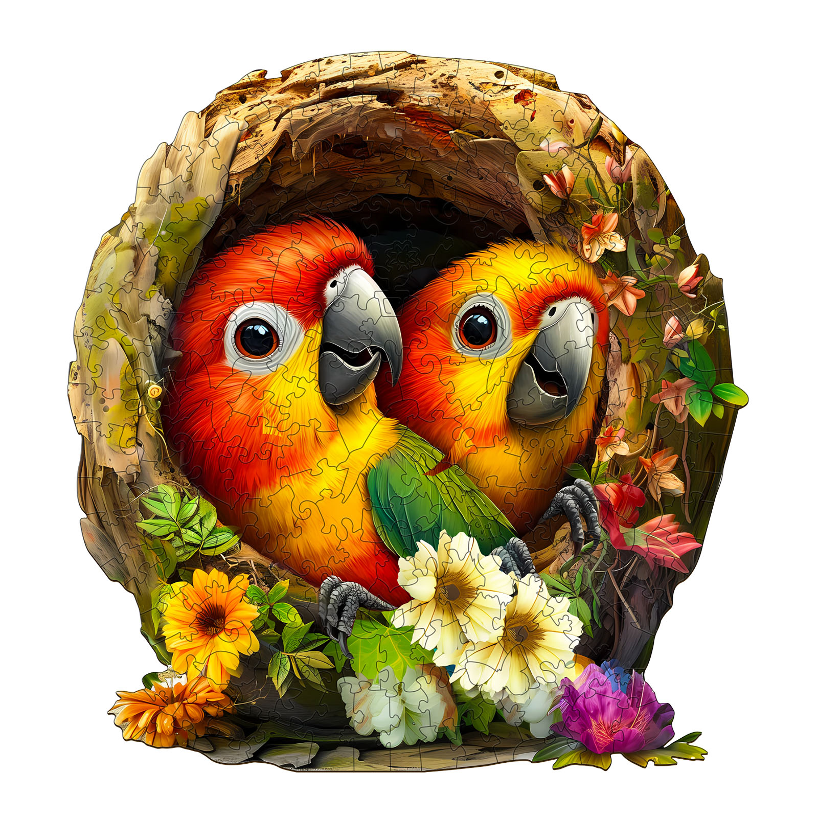 Read more about the article Naughty Parrot 2-Wooden Jigsaw Puzzle 66ede1e878d0e