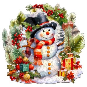 Read more about the article Wooden Jigsaw Puzzle-Frosty the Snowman 66eb39438365c