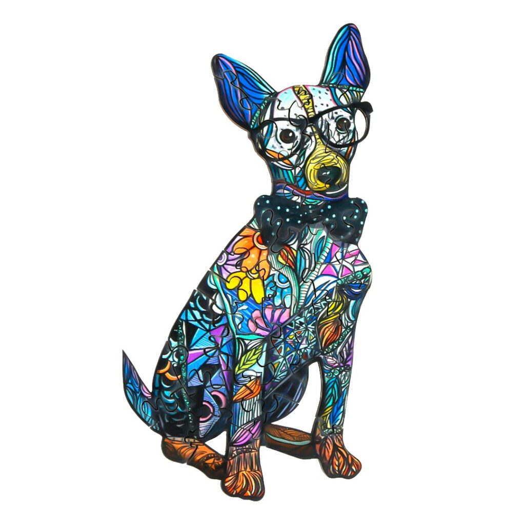 Wooden Jigsaw Puzzle-GENTLEMEN DOG 66e436fd9a87c