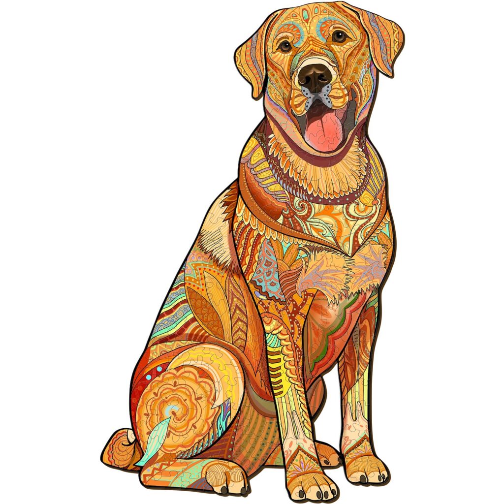 Wooden Jigsaw Puzzle-LABRADOR 66dc5c04dd028