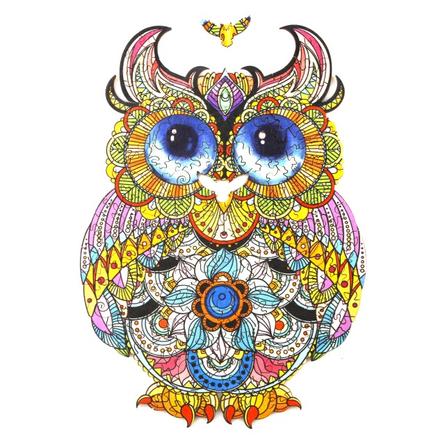 Read more about the article Wooden Jigsaw Puzzle-LOVELY OWL 66e2f74507b2f