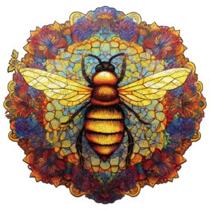 Read more about the article Wooden Jigsaw Puzzle-MANDALA BEE 66d637c78f996