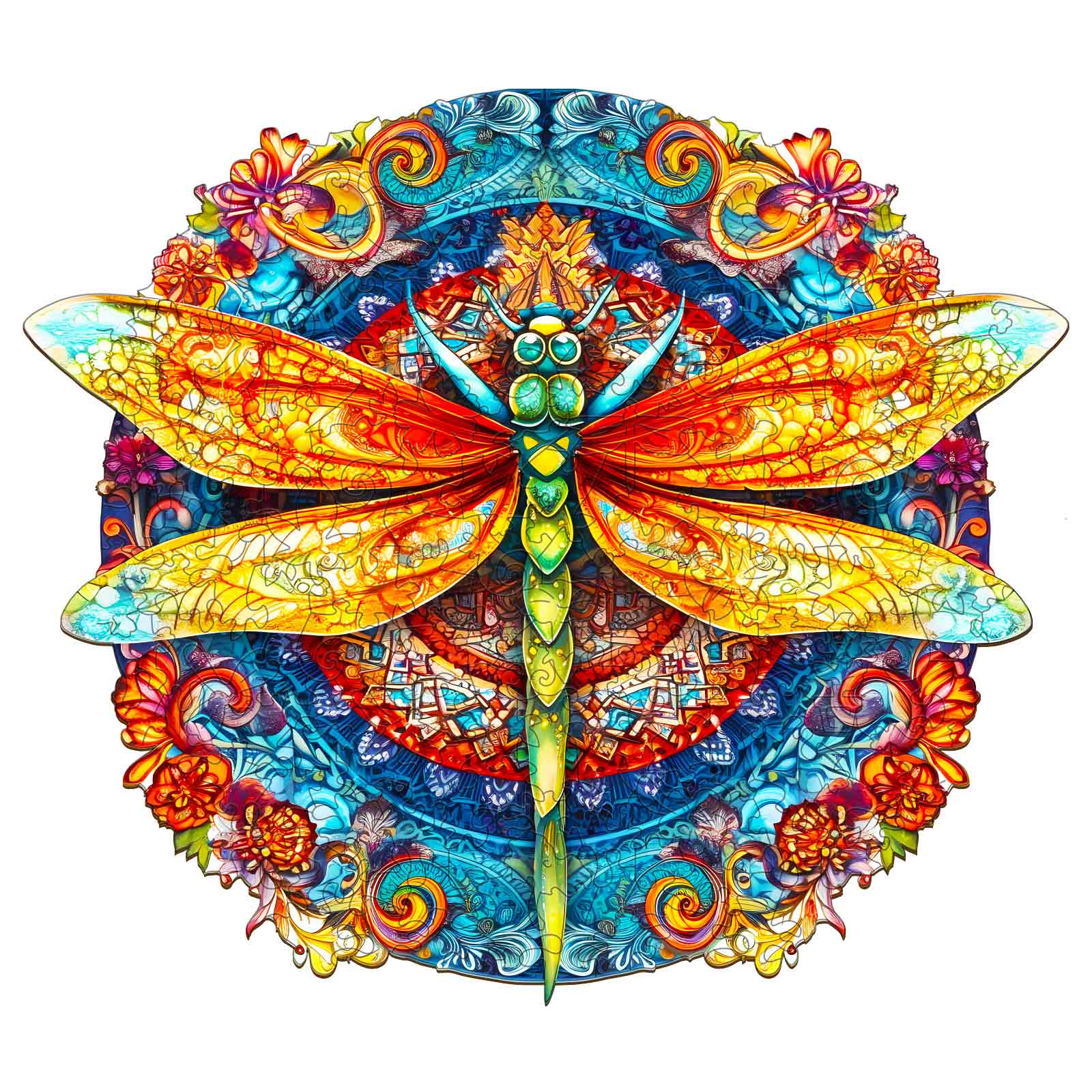 You are currently viewing Wooden Jigsaw Puzzle-MANDALA DRAGONFLY 66e0257cc1f28