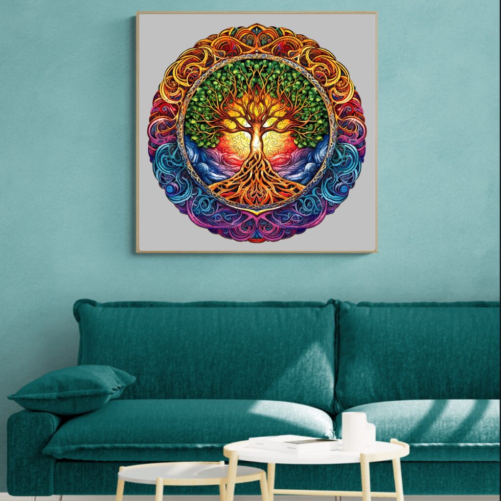 Discover the Serenity of Kaayee Mandala Jigsaw Puzzles 66d9607fe632d