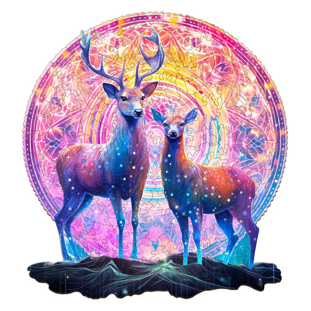 Wooden Jigsaw Puzzle – Moose Patron Saint 66e9e5141df3a