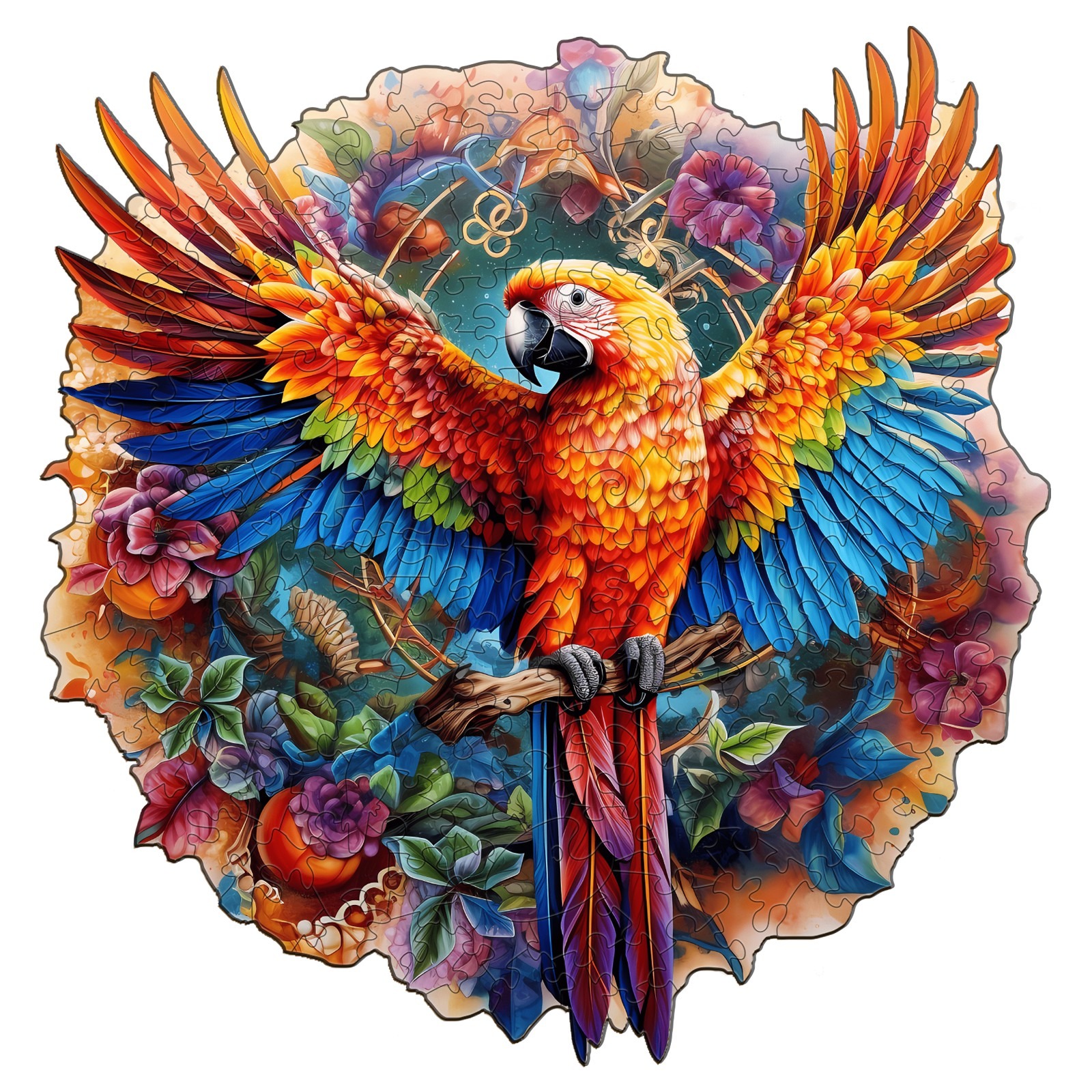 You are currently viewing Wooden Jigsaw Puzzle-Naughty Parrot 66dc8fa46eb23