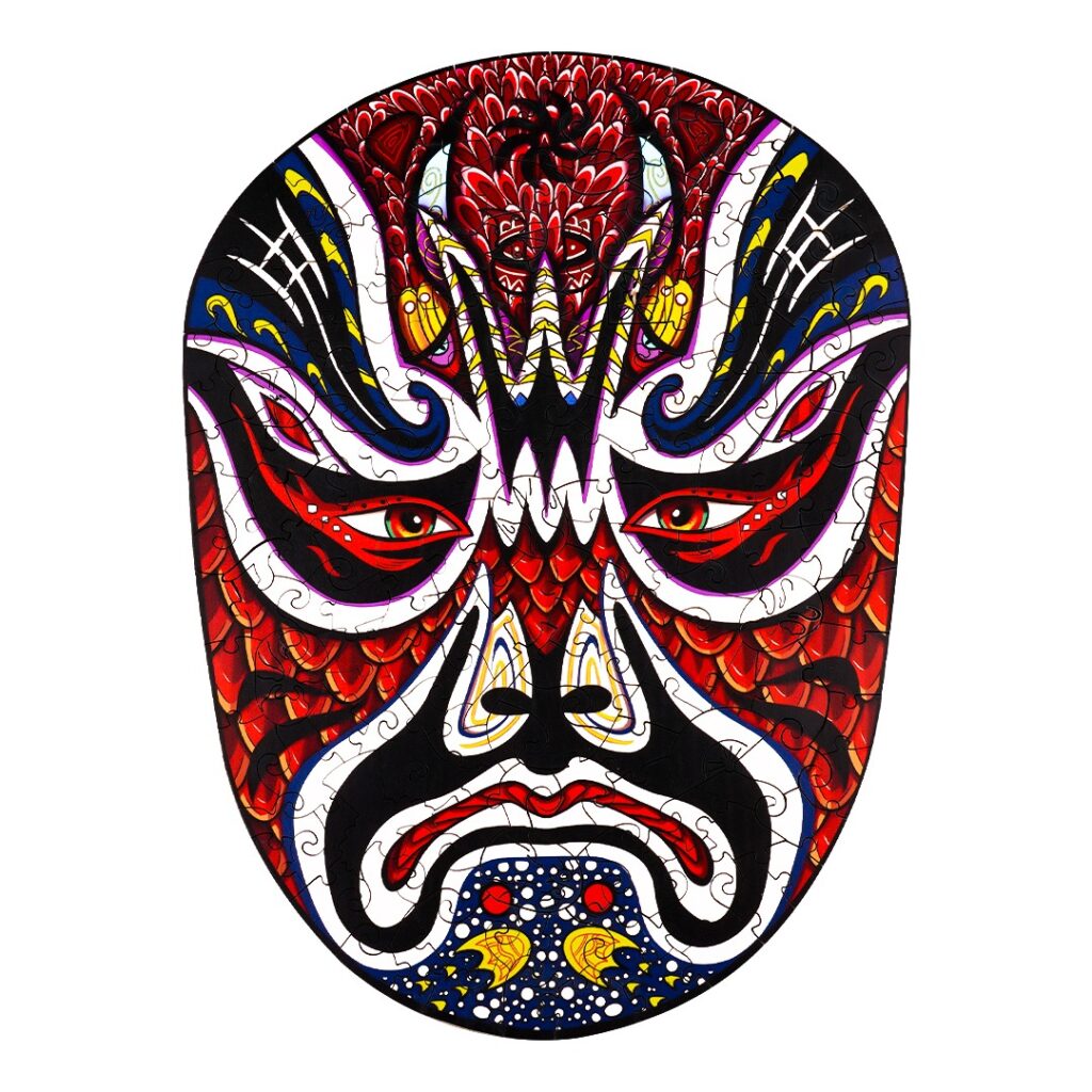 Wooden Jigsaw Puzzle- OPRRA MASK VALOR 66dccd5d6f5e4