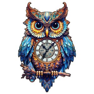 Read more about the article Wooden Jigsaw Puzzle – Owl Clock 66dd0b3a7a659