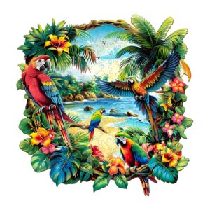 Read more about the article Wooden Jigsaw Puzzle-Tropical Parrot 66de02d062cc6