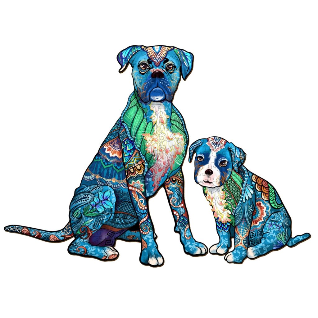 Wooden Jigsaw Puzzle-Parent-Boxer 66e7e15a51c0c