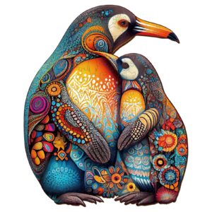 Read more about the article Wooden Jigsaw Puzzle-PENGUIN FAMILY 66eeee1f15685